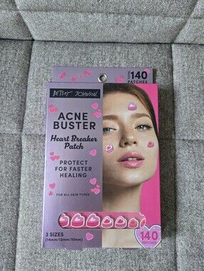 Betsey Johnson Heart Breaker Pimple Patch All Skin Types 140 patches New in Box